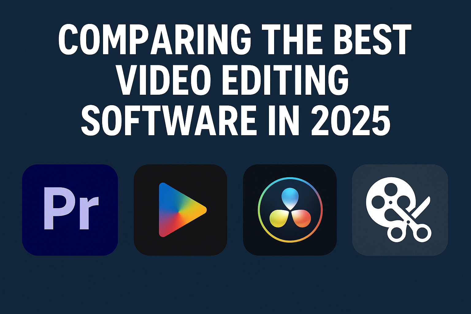 Comparing the Best Video Editing Software in 2025