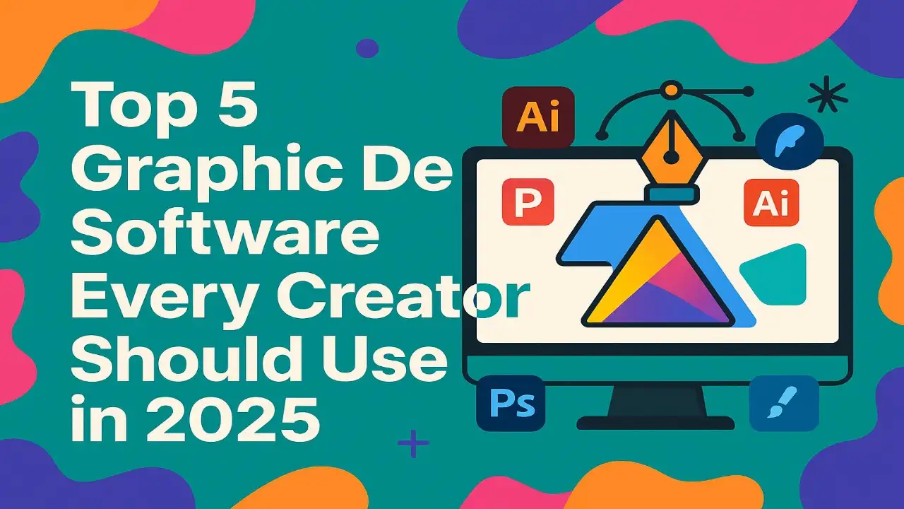 Top 5 Graphic Design Software Every Creator Should Use in 2025