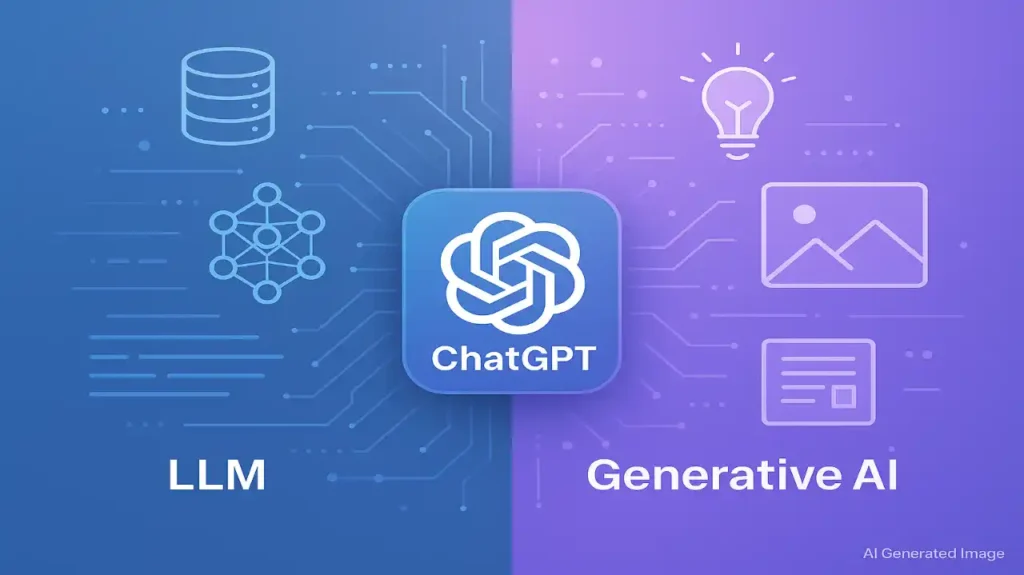 Is ChatGPT LLM or Generative AI?