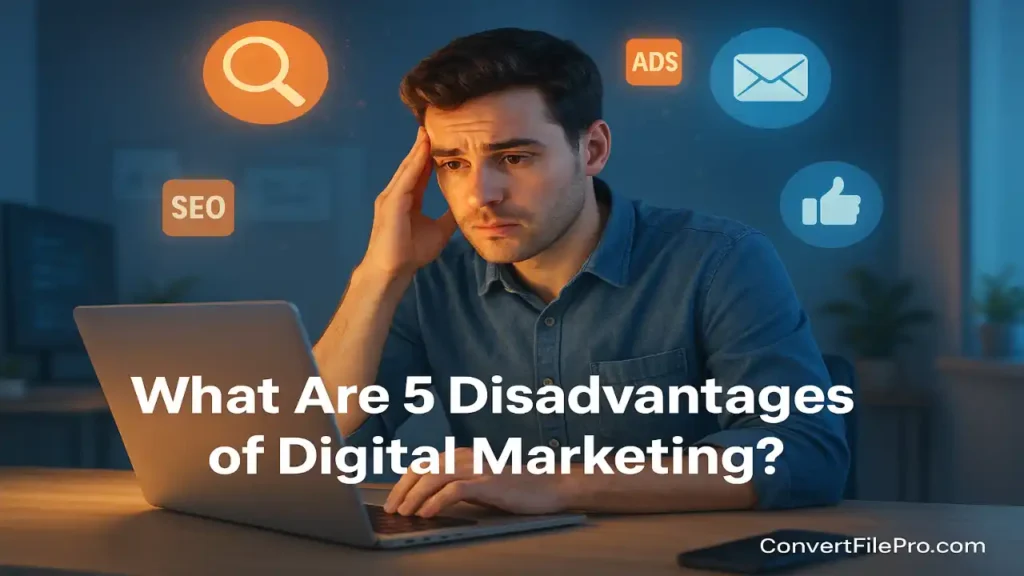 What Are 5 Disadvantages of Digital Marketing?