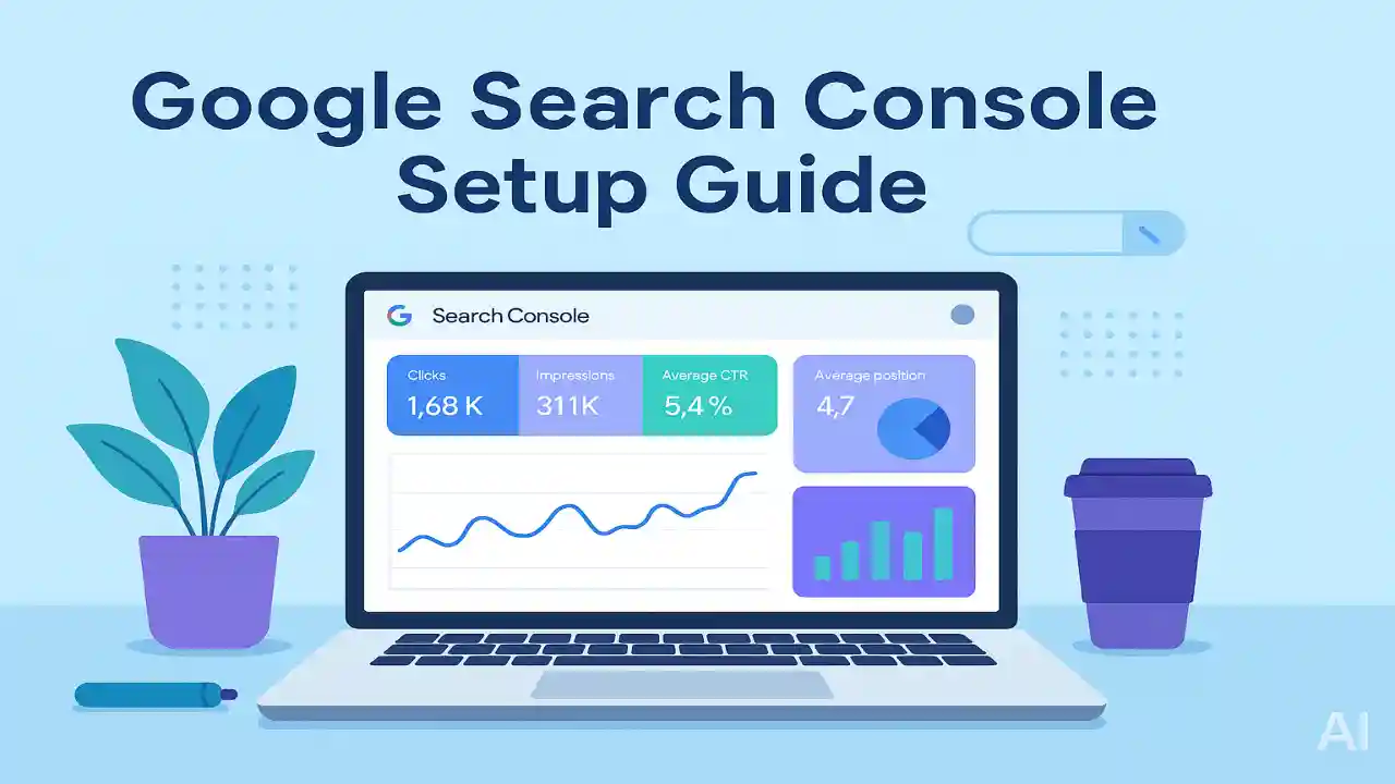 What is the Google Search Console used for dashboard illustration