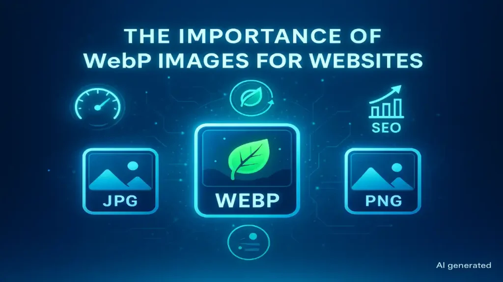 Why is important webp image for website