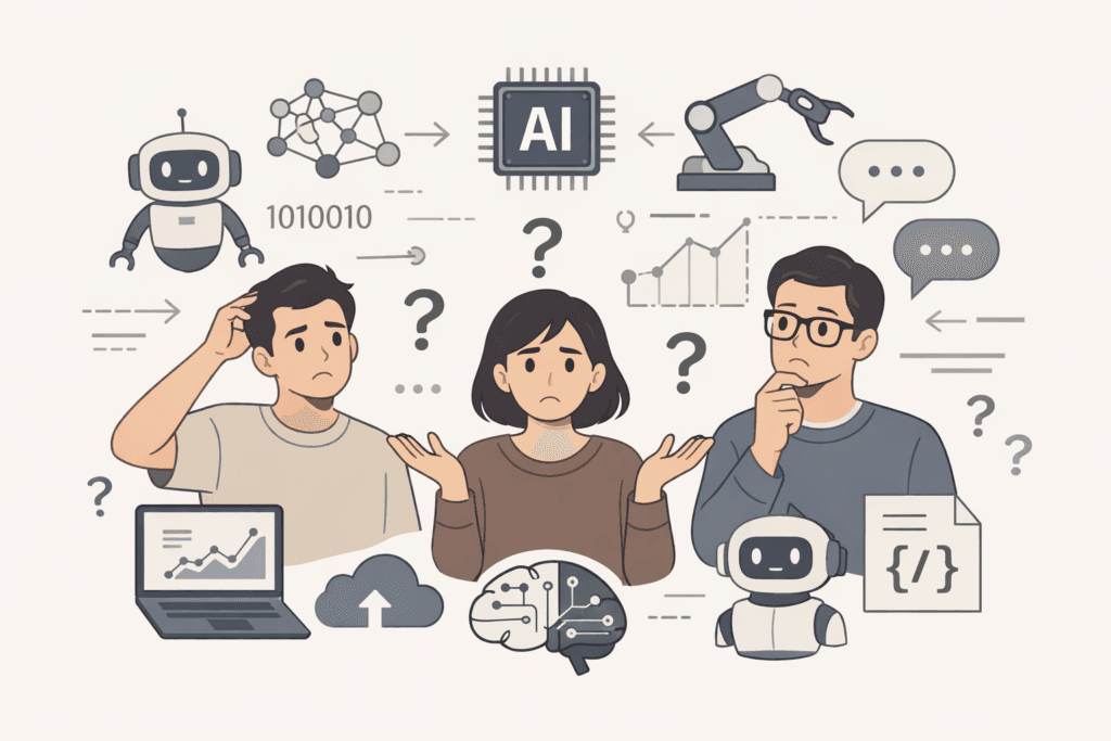 People confused about what is the difference between generative AI and traditional AI